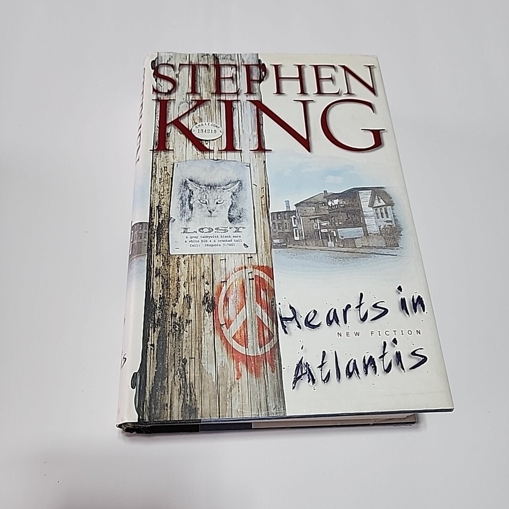 Hearts‎ in Atlantis Stephen King EC HC DJ First Edition Second Printing